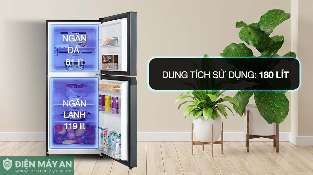 Tủ Lạnh Toshiba Inverter 180 Lít GR-RT234WE-PMV(52) - ngăn đá